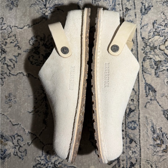 Birkenstock Lutry Premium Suede Gray Taupe - Picture 9 of 10